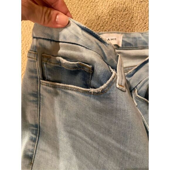 FRAME LE CROP MINI BOOT STEP FRAY 25 - Picture 7 of 7